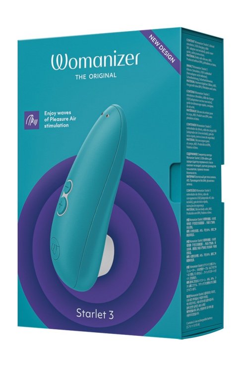 Vibromasažer Womanizer Starlet 3 turquoise