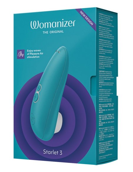 Vibromasažer Womanizer Starlet 3 turquoise