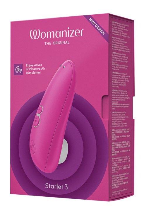 Vibromasažer Womanizer Starlet 3 pink