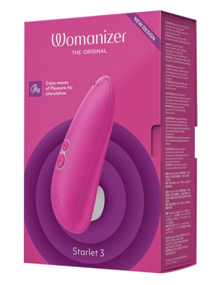 Vibromasažer Womanizer Starlet 3 pink