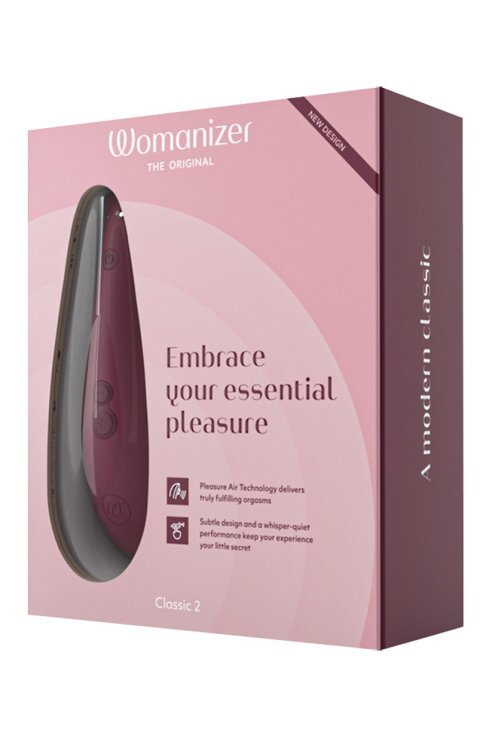 Вакуумный массажер для клитора Womanizer Classic 2 red