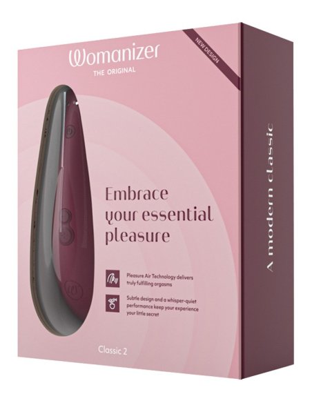 Вакуумный массажер для клитора Womanizer Classic 2 red