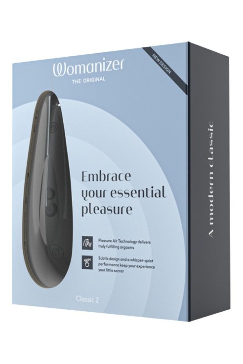 Вакуумный массажер для клитора Womanizer Classic 2 black