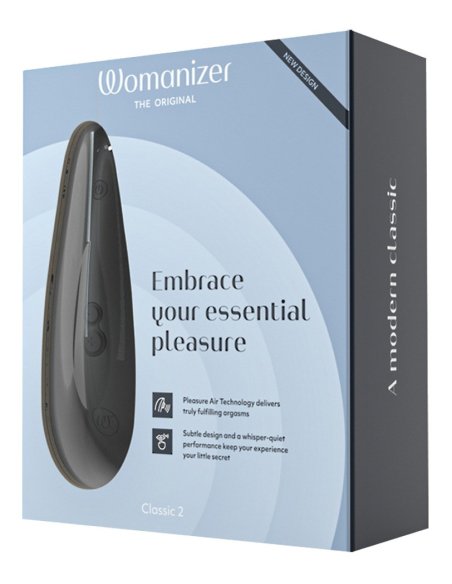 Vakuumski masažer klitorisa Womanizer Classic 2 black