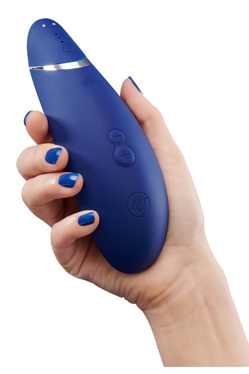 Vibro masažer womanizer Premium blue