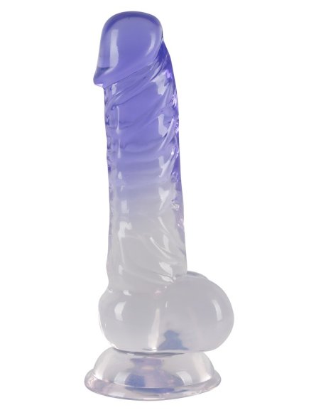 Dildo Clear Dildo with Balls