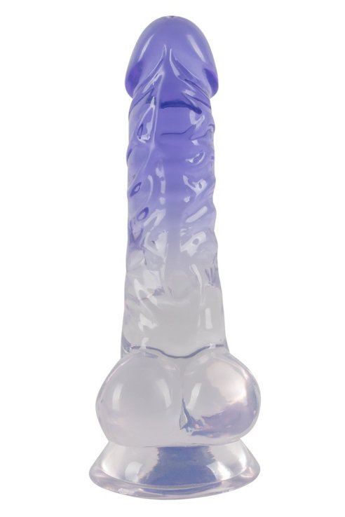 Dildo Clear Dildo with Balls