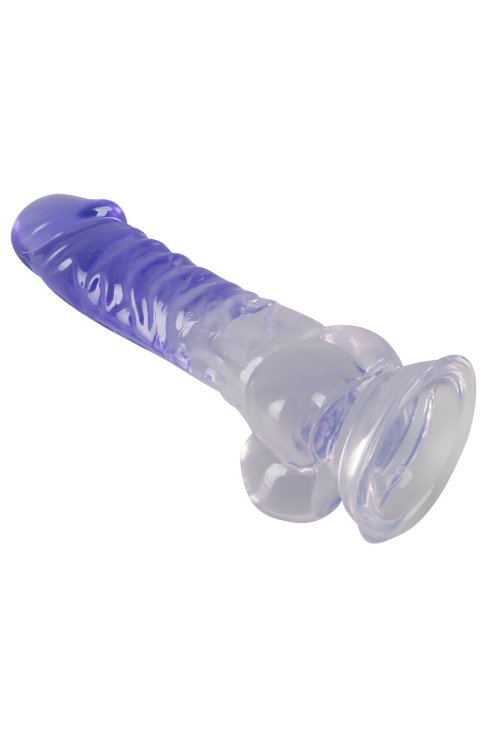 Dildo Clear Dildo with Balls