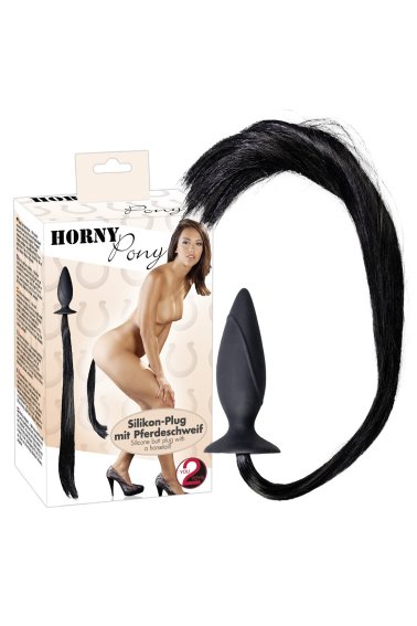 Анальная пробка HORNY Pony 2