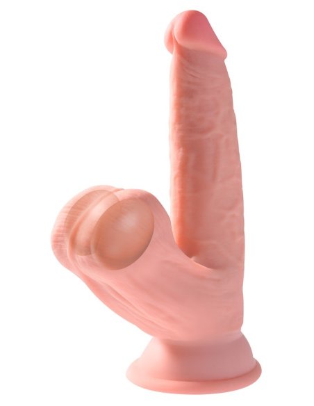 Dildo "6 Triple Density Cock with Swinging Balls