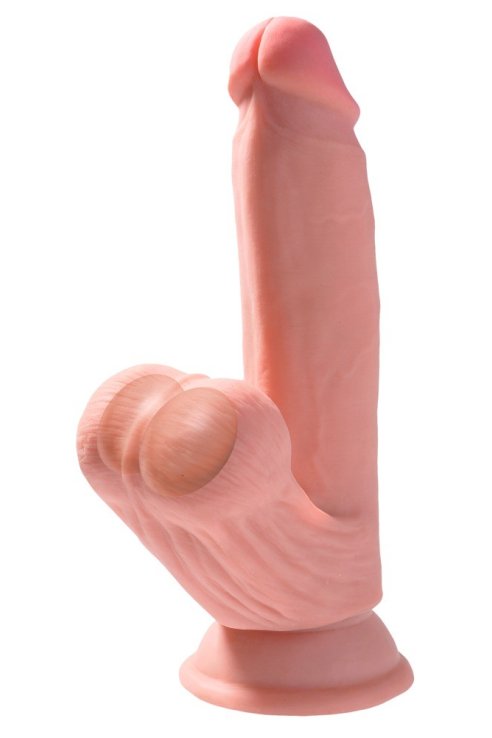 Dildo "7 Triple Density Cock with Swinging Balls