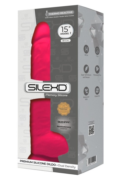 Dildo Premium Silicone 15" - Model 1 Pink