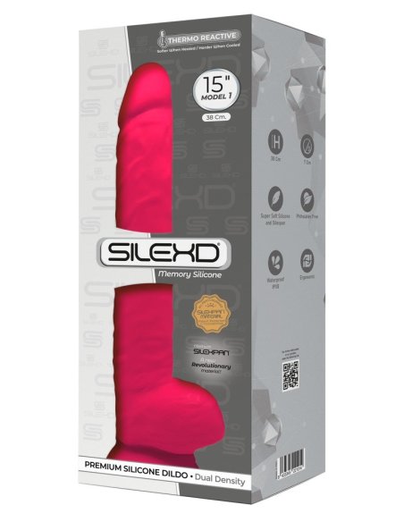 Dildo Premium Silicone 15" - Model 1 Pink