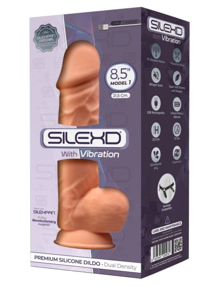 Premium Silikon Dildo 8,5" Model 1