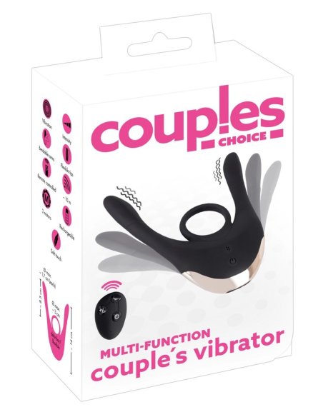 Виброкольцо для пениса Multi-Function Couple’s Vibrator