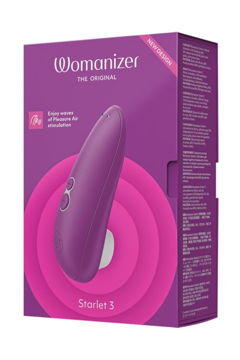 Vibromasažer Womanizer Starlet 3 purple