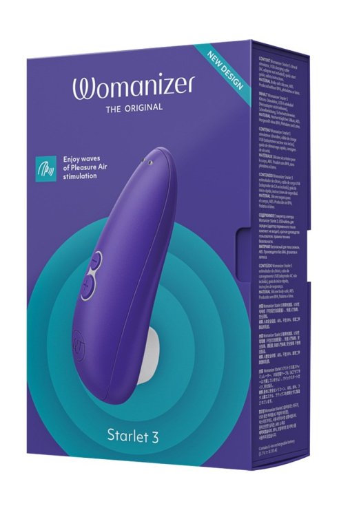 Vibromasažer Womanizer Starlet 3 blue