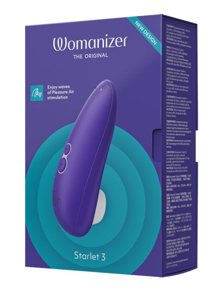 Vibromasažer Womanizer Starlet 3 blue