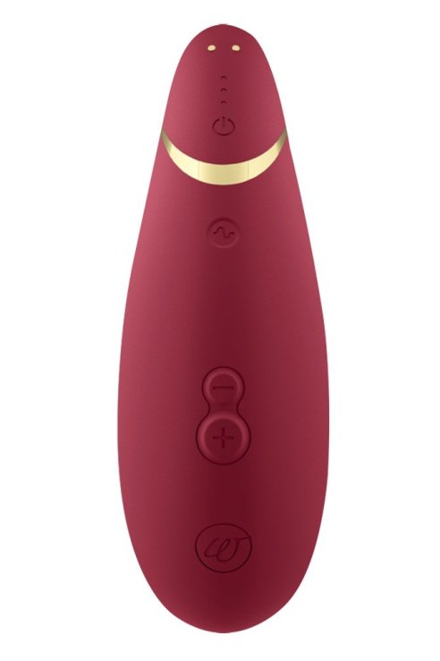 Вакуумный массажер для клитора womanizer Premium 2 light-red