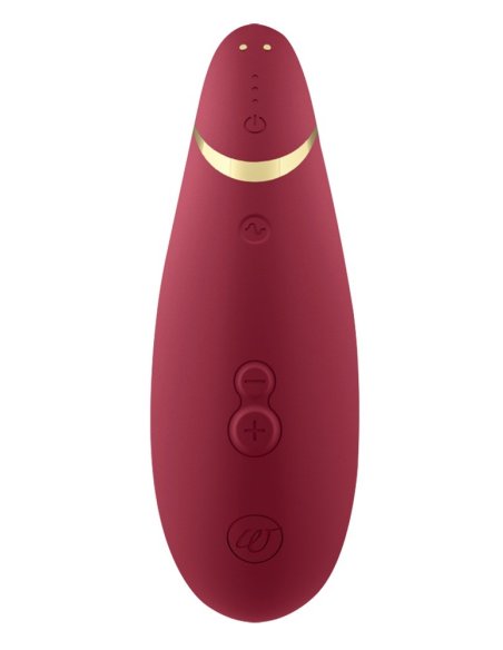 Вакуумный массажер для клитора womanizer Premium 2 light-red