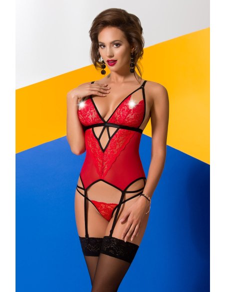 Корсет Salome CORSET red L/XL - Avanua