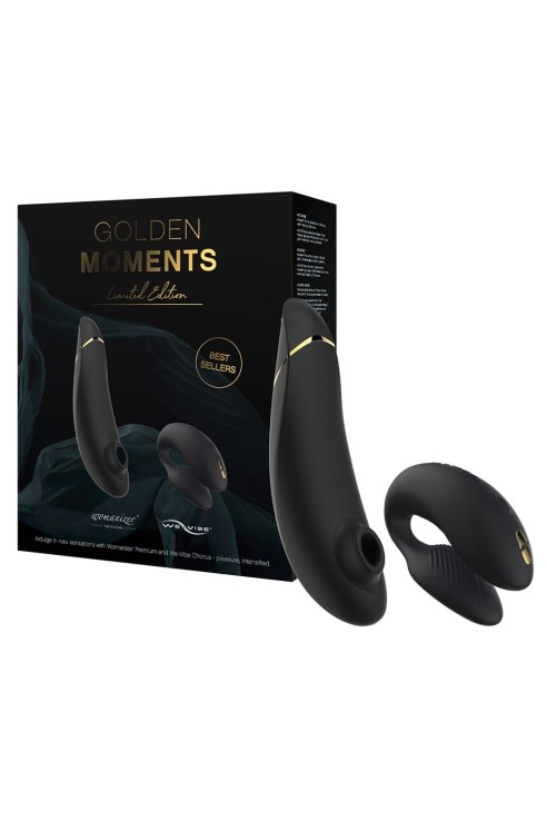 Vibromasažeri We-Vibe Chorus i Womanizer Premium 2 Golden Moments Collection