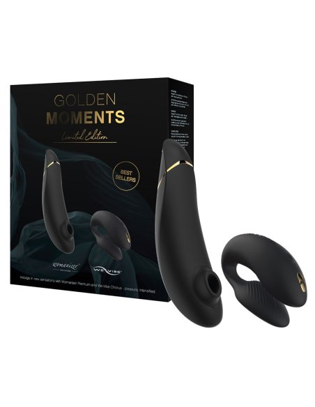 Vibromasažeri We-Vibe Chorus i Womanizer Premium 2 Golden Moments Collection