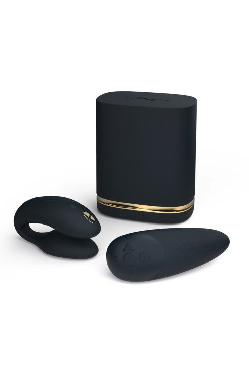 Vibromasažeri We-Vibe Chorus i Womanizer Premium 2 Golden Moments Collection