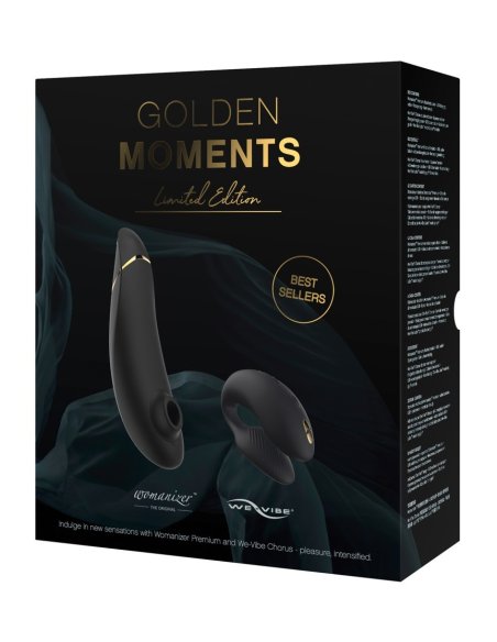 Vibromasažeri We-Vibe Chorus i Womanizer Premium 2 Golden Moments Collection