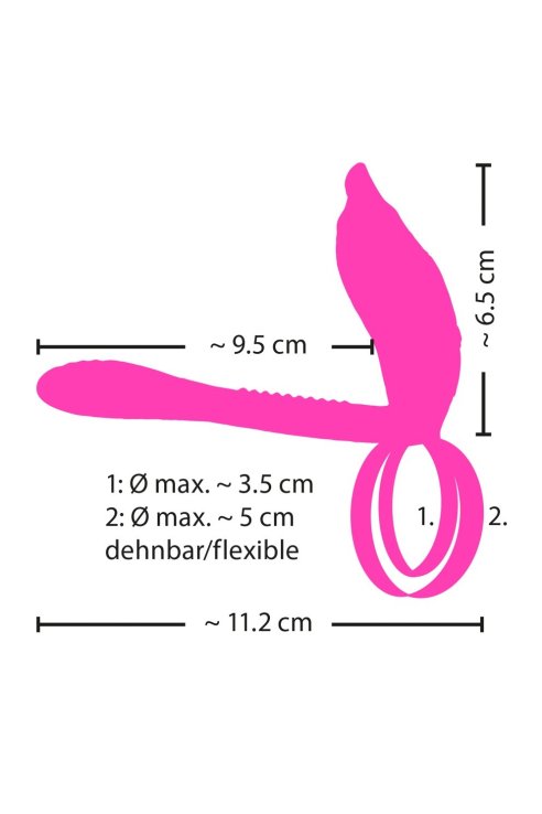 Vibroprsten za penis RC Couples Vibrator 2