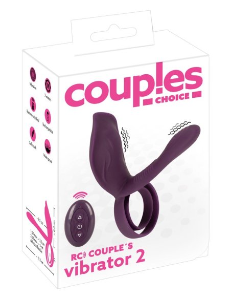 Vibroprsten za penis RC Couples Vibrator 2