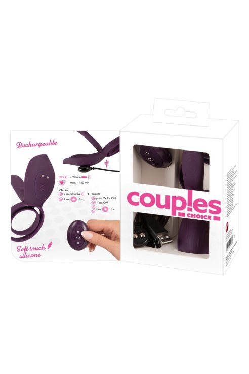 Vibroprsten za penis RC Couples Vibrator 2