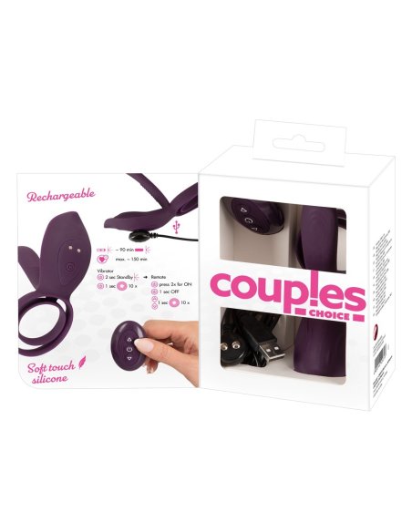 Vibroprsten za penis RC Couples Vibrator 2