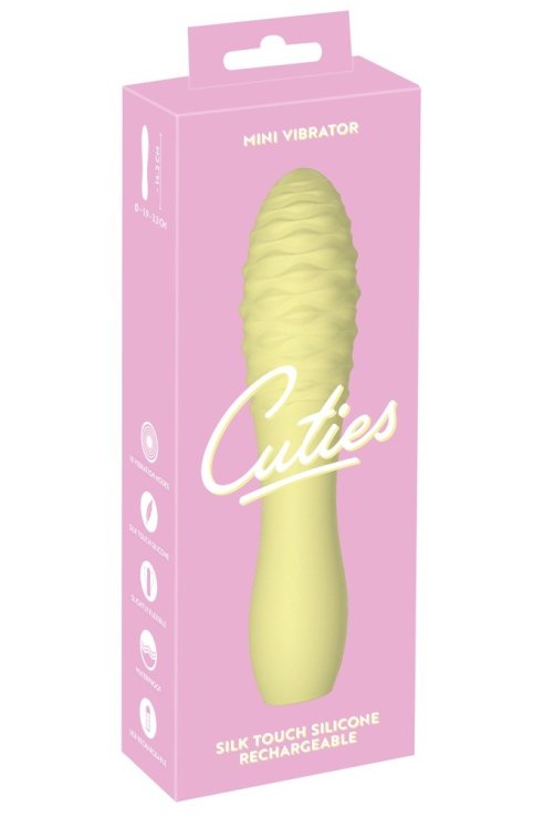 Mini vibrator Cuties Mini yellow1