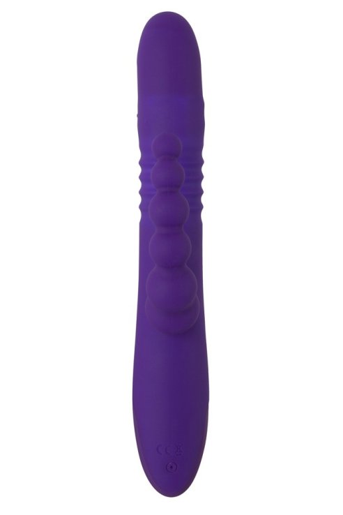 Вибратор для тройной стимуляции Thrusting Pearl Triple Vibrator