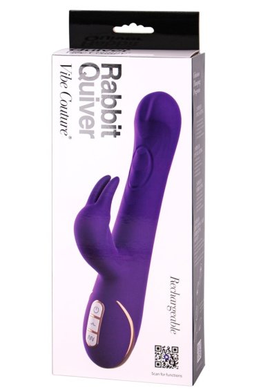 Vibrator Rabbit Quiver by Vibe Couture ljubičasti 2