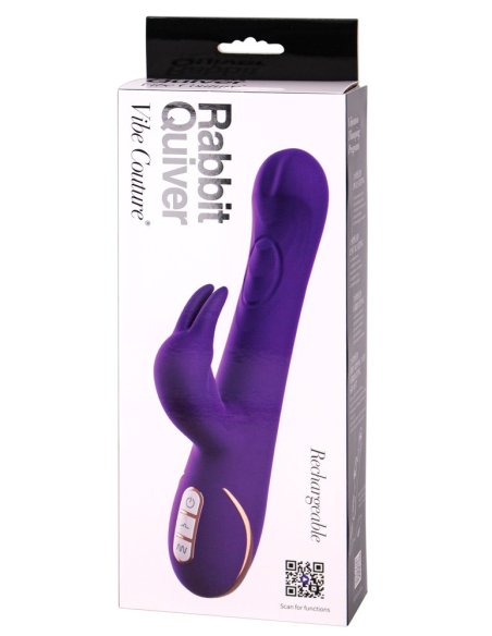 Vibrator Rabbit Quiver by Vibe Couture ljubičasti