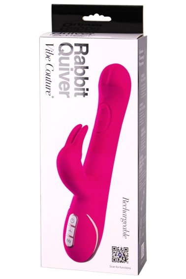 Vibrator Rabbit Quiver by Vibe Couture roze 2