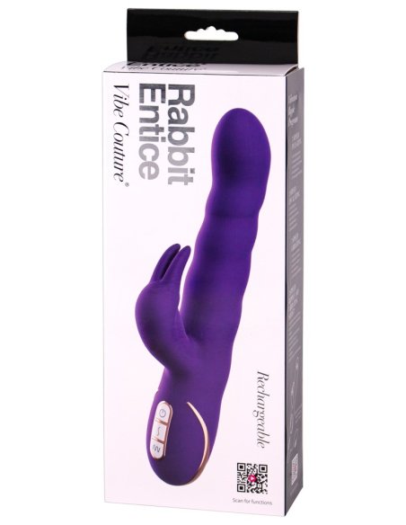 Vibrator Rabbit Entice by Vibe Couture lubičasti