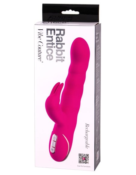 Vibrator Rabbit Entice by Vibe Couture roze