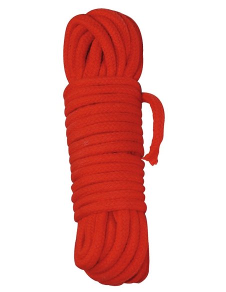 Веревка для связывания Bondage Rope красная 10m