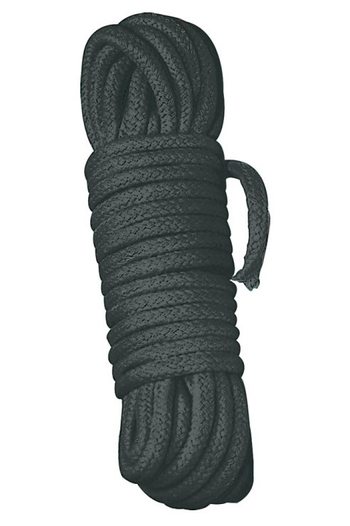 Веревка для связывания Bondage Rope черная 10m