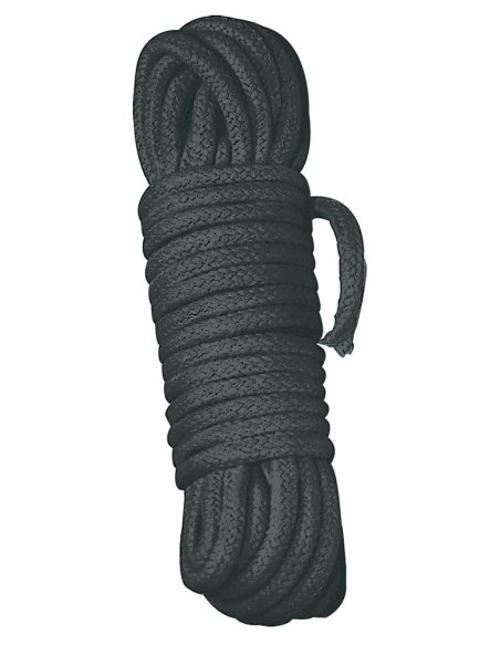 Веревка для связывания Bondage Rope черная 10m