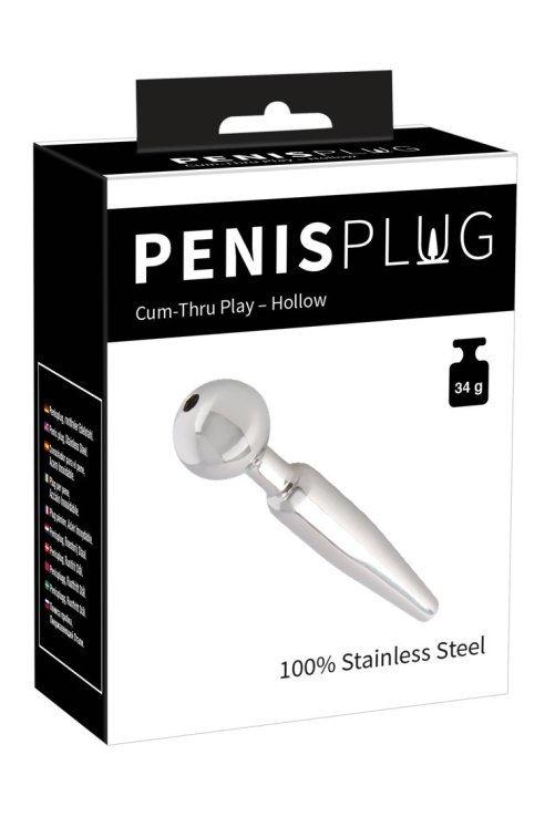 Čep za penis Cum-Thru Play - Hollow