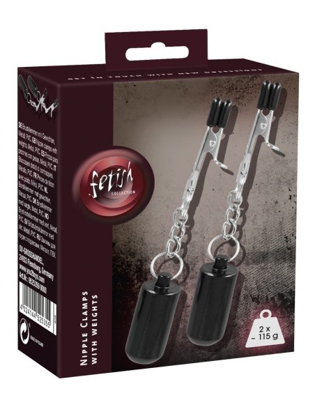 Nipple Clamps with Weights