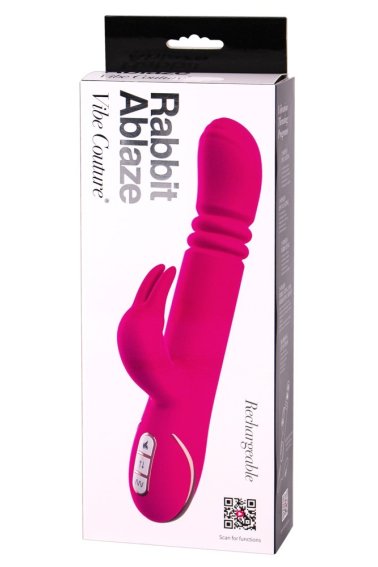 Vibrator Rabbit Ablaze pink 2