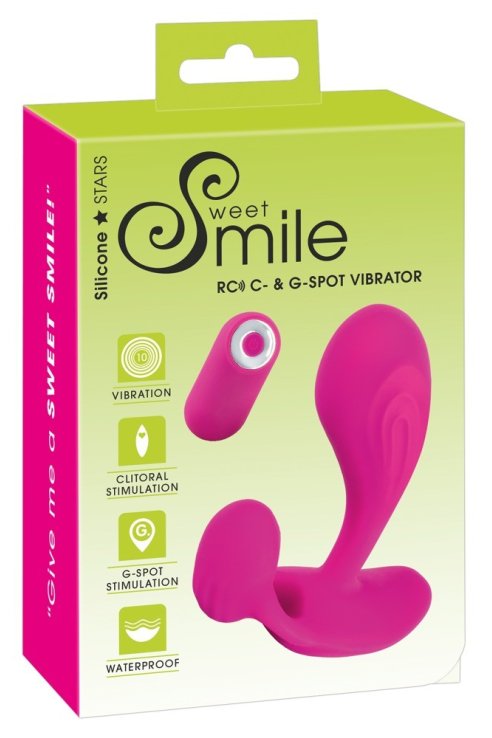 Vibrator na daljinski RC C & G-Spot Vibrator Smile