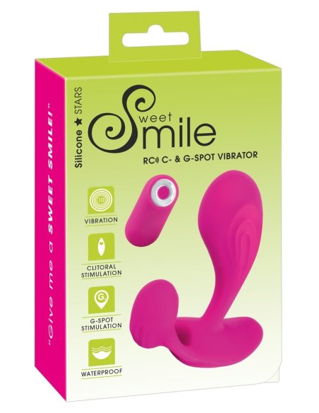 Vibrator na daljinski RC C & G-Spot Vibrator Smile