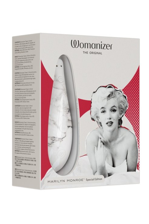 Вакуумный массажер клитора Womanizer Marilyn Monroe Special Edition