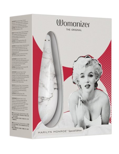 Вакуумный массажер клитора Womanizer Marilyn Monroe Special Edition